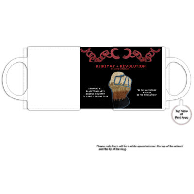 Black rim mug *ally-friendly product* Thumbnail